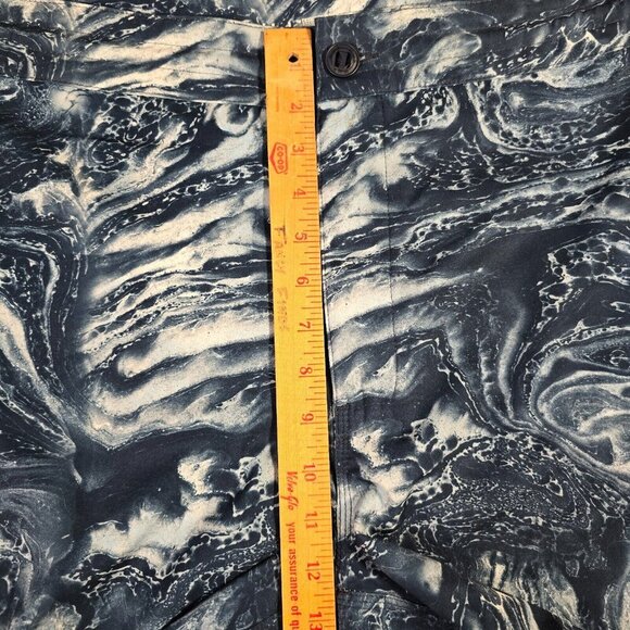 Huk Board Shorts Men 38 Blue Fishing Swim Trunks Performance Quick Dry Outdoor - Picture 8 of 12